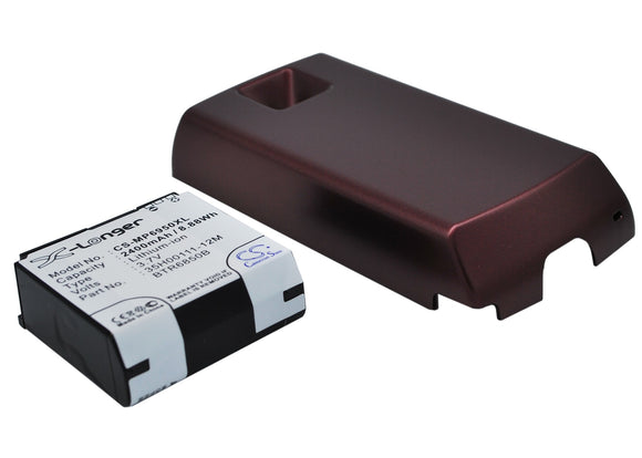 Battery for Sprint MP6590 35H00111-12M, BTR6850, BTR6850B 3.7V Li-ion 2400mAh