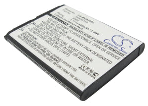 Battery for Motorola QA1 BN10, BN60, BN61, SNN5833, SNN5833A, SNN5838 3.7V Li-io