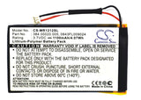 Battery for Magellan RoadMate 1220 0843FL009024, 384.00020.005, 5390-B001-0780 3