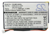 Battery for Magellan RoadMate-1470 0829FL22538, 384.00019.005, 5390-B101-0780 3.
