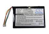 Battery for Magellan Maestro 4200 K4790SA108821 3.7V Li-ion 2200mAh