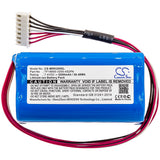 Battery for Marshall Kilburn II V2 C196A1, TF18650-3200-4S2PA 7.4V Li-ion 5200mA