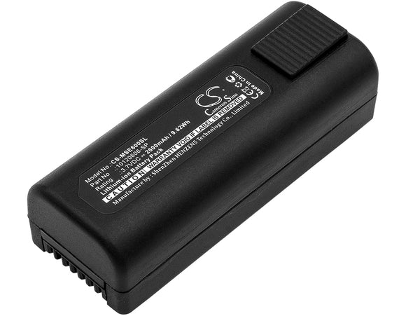 Battery for MSA E6000 TIC 10120606-SP 3.7V Li-ion 2600mAh / 9.62Wh
