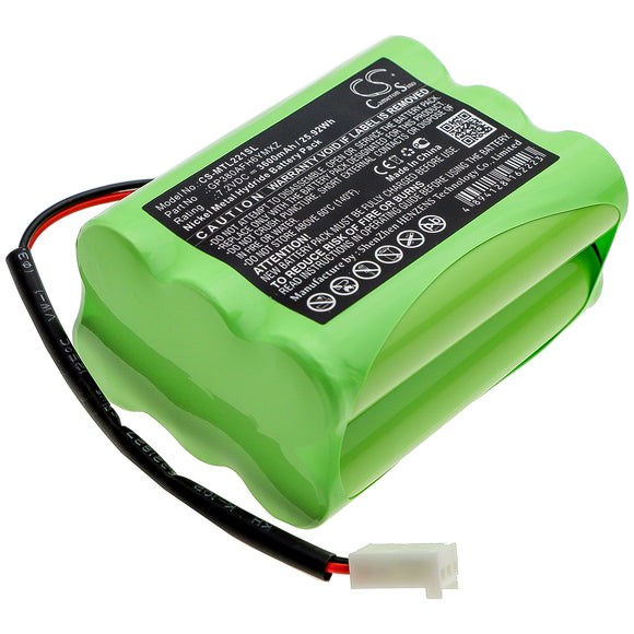 Battery for Mettler Toledo IND221 GP380AFH6YMXZ 7.2V Ni-MH 3600mAh / 25.92Wh
