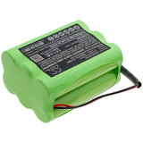 Battery for Megalite P-335 GP380AFH6YMXZ 7.2V Ni-MH 3600mAh / 25.92Wh