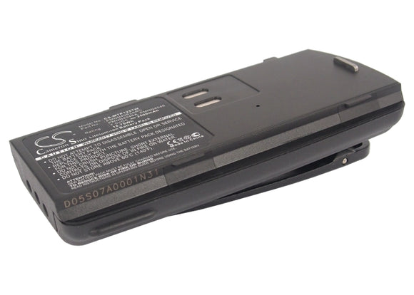 Battery for Motorola CP125 PMNN4046, PMNN4046A, PMNN4046R, PMNN4063AR, PMNN4063A