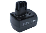 Battery for Metabo BSZ9.6 6.25471, 6.31728, 6.31746, 6.31775, ME974, ME-974 9.6V
