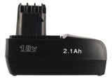 Battery for Metabo BSZ18 Impuls Li 6.25484 18V Ni-MH 2100mAh / 37.8Wh