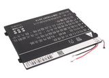 Battery for Motorola MZ617 L-L-L DC110510, SNN5896A, TB40 3.7V Li-Polymer 6700mA