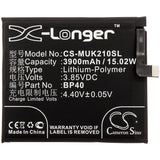 Battery for Redmi M1903F11C BP40 3.85V Li-Polymer 3900mAh / 15.02Wh