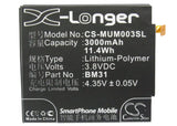 Battery for Xiaomi M3 BM31 3.8V Li-Polymer 3000mAh / 11.40Wh