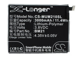 Battery for Xiaomi Mi Note BM21 3.8V Li-Polymer 3000mAh / 11.40Wh