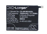 Battery for Xiaomi Mi Note Pro BM34 3.85V Li-Polymer 3000mAh / 11.55Wh