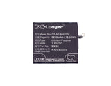 Battery for Xiaomi Mi 4S Dual SIM BM38 3.85V Li-Polymer 3200mAh / 12.32Wh