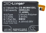 Battery for Xiaomi Mi4W BM32 3.8V Li-Polymer 3000mAh / 11.40Wh