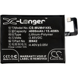 Battery for Redmi 2016090 BN42 3.85V Li-Polymer 4000mAh / 15.40Wh