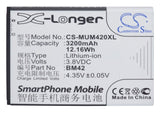 Battery for Xiaomi Note BM42 3.8V Li-ion 3200mAh / 12.16Wh