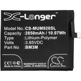 Battery for Xiaomi Mi 9SE  BM3M 3.85V Li-Polymer 2850mAh / 10.97Wh