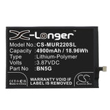 Battery for Redmi 220233L2G  BN5G 3.87V Li-Polymer 4900mAh / 18.96Wh