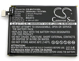 Battery for Meitu V4S MA4013 3.8V Li-Polymer 2650mAh / 10.07Wh