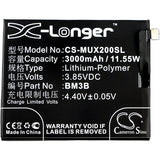Battery for Xiaomi Mi Mix 2S BM3B 3.85V Li-Polymer 3000mAh / 11.55Wh