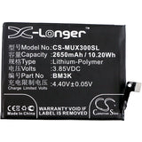 Battery for Xiaomi Mix 3 BM3K 3.85V Li-Polymer 2650mAh / 10.20Wh