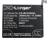 Battery for Redmi Note 5A Global Dual SIM TD-LTE BN31 3.85V Li-Polymer 3000mAh /