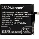 Battery for Xiaomi Mi 8 SE BM3D 3.85V Li-Polymer 3100mAh / 11.94Wh