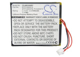 Battery for Crestron MT-1000C-DS MT-1000C-BTP 3.7V Li-Polymer 2100mAh / 7.77Wh