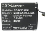 Battery for Meizu M353 B030 3.8V Li-Polymer 2300mAh / 8.74Wh