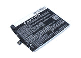Battery for Meizu MX4SWDS0 BT41, N0004720, US525972H4 3.8V Li-Polymer 3350mAh / 