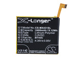 Battery for Meizu M578 BT43C 3.8V Li-Polymer 2400mAh / 9.12Wh