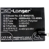 Battery for Meizu Note 5 BA621 3.85V Li-Polymer 4000mAh / 15.40Wh