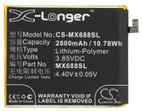 Battery for Meizu Meilan 3 BT68 3.85V Li-Polymer 2800mAh / 10.78Wh