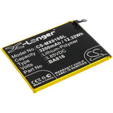 Battery for Meizu V8 Dual SIM TD-LTE BA816 3.85V Li-Polymer 3200mAh / 12.32Wh