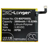 Battery for Motorola Moto One Zoom Global Dual SIM  KP50 3.85V Li-Polymer 3900mA