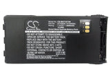 Battery for Motorola MT1500 NNTN7335, NNTN7554, NNTN9858, NTN9815, NTN9815A, NTN