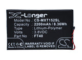 Battery for Motorola MotoE 2nd ET40, FT40, SNN5955A, SNN5956A 3.8V Li-Polymer 22