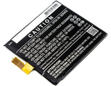 Battery for Motorola XT1650-02 GV40, SNN5968A 3.85V Li-Polymer 3280mAh / 12.63Wh