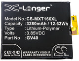 Battery for Motorola Moto Z Force GV40, SNN5968A 3.85V Li-Polymer 3280mAh / 12.6