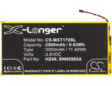 Battery for Motorola XT1710-06 HZ40, SNN5985A 3.8V Li-Polymer 2800mAh / 10.64Wh