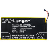 Battery for Motorola XT1900-7 HX40, SNN5995A 3.8V Li-Polymer 2800mAh / 10.64Wh