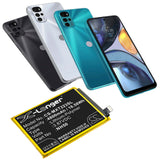 Battery for Motorola XT2231-2  NH50, SB18D45495 3.87V Li-Polymer 4800mAh / 18.58