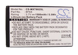 Battery for Motorola Domino  plus BF6X, SNN5885, SNN5885A 3.7V Li-ion 1500mAh