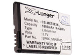 Battery for Motorola Domino  plus BF6X, SNN5885, SNN5885A 3.7V Li-ion 1800mAh / 