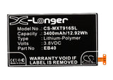 Battery for Motorola Droid Razr Maxx EB40, SNN5910, SNN5910A, SNN5910B 3.8V Li-P