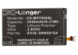 Battery for Motorola DROID RAZR MAXX EV30, SNN5915A, SNN5915B 3.8V Li-Polymer 24