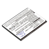 Battery for Budget Mobile MXW1 HYB201307 3.7V Li-ion 1150mAh / 4.26Wh