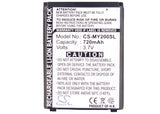 Battery for Sagem MY300X 188881300, SA7A-SN2, SA7M-SN1, SAAM-SN2, WT048000800 3.