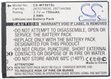 Battery for Vodafone 226 3.7V Li-ion 750mAh / 2.8Wh